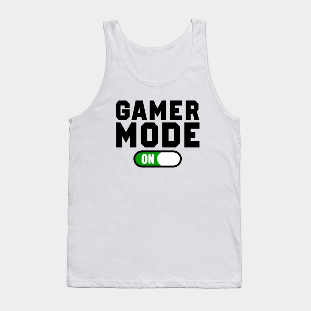 Gamer mode ON Tank Top by Lazarino